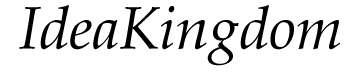IdeaKingdom Title